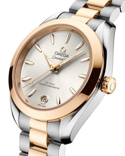 Omega Neu Seamaster Aqua Terra 150M 30 mm, Stahl - Moonshine™-Gold mit Stahl - Moonshine™-Gold 220.20.30.20.02.001 – Bild 3