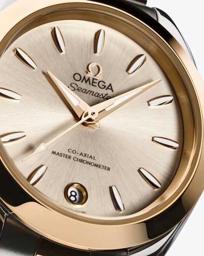 Omega Neu Seamaster Aqua Terra 150M 30 mm, Stahl - Moonshine™-Gold mit Stahl - Moonshine™-Gold 220.20.30.20.02.001 – Bild 4