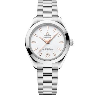 Omega Neu Seamaster Aqua Terra 150M 30 mm, Stahl mit Stahlarmband 220.10.30.20.02.001