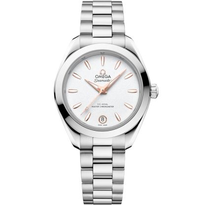 Omega Neu Seamaster Aqua Terra 150M 30 mm, Stahl mit Stahlarmband 220.10.30.20.02.001