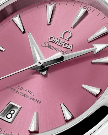 Omega Neu Seamaster Aqua Terra Shades 38 mm, Stahl mit Stahlarmband 220.10.38.20.10.005 – Bild 4