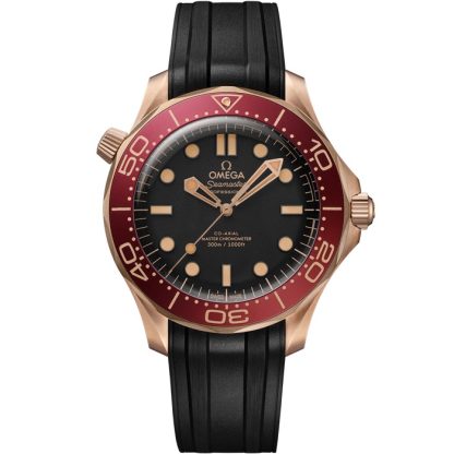 Omega Neu Seamaster Diver 300M 42 mm, Bronze Gold mit Kautschukband 210.92.42.20.01.003