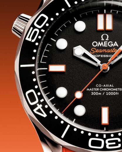 Omega Neu Seamaster Diver 300M 42 mm, Stahl mit Kautschukband 210.32.42.20.01.006 – Bild 3