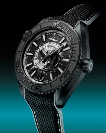 Omega Neu Seamaster Planet Ocean 600M 45,5 mm, Schwarze Keramik mit Kautschukband 215.92.46.22.01.007 – Bild 4