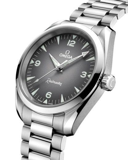Omega Neu Seamaster Railmaster 38 mm, Stahl mit Stahlarmband 235.10.38.20.06.001 – Bild 3