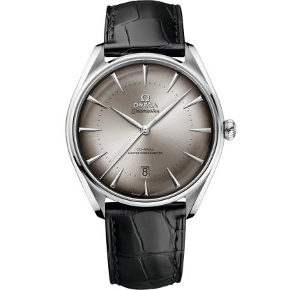 Omega New York Seamaster Boutique Editions 39,5 mm, Stahl mit Lederarmband 511.13.40.20.02.002
