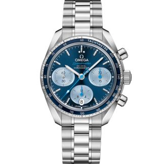 Omega Orbis‑Edition Speedmaster 38 38 mm, Stahl mit Stahlarmband 324.30.38.50.03.002