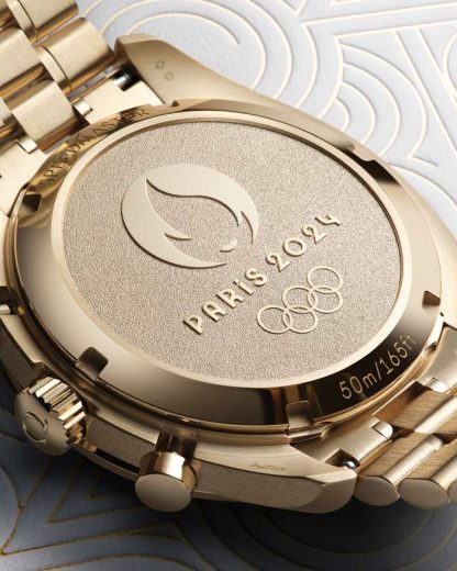 Omega Paris 2024 Speedmaster Chronoscope 43 mm, Moonshine™-Gold mit Moonshine™-Gold 522.60.43.51.02.001 – Bild 3