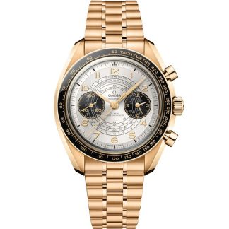 Omega Paris 2024 Speedmaster Chronoscope 43 mm, Moonshine™-Gold mit Moonshine™-Gold 522.60.43.51.02.001
