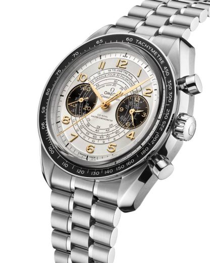Omega Paris 2024 Speedmaster Chronoscope 43 mm, Stahl mit Stahlarmband 522.30.43.51.02.001 – Bild 3