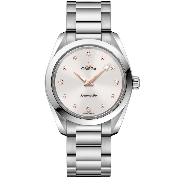 Omega Seamaster Aqua Terra 150M 28 mm, Stahl mit Stahlarmband 220.10.28.60.54.001