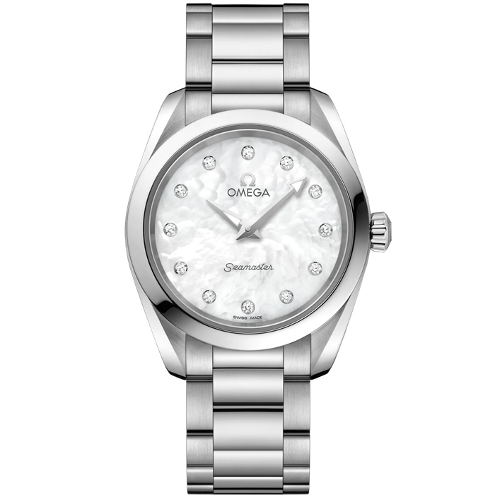 Omega Seamaster Aqua Terra 150M 28 mm, Stahl mit Stahlarmband 220.10.28.60.55.001