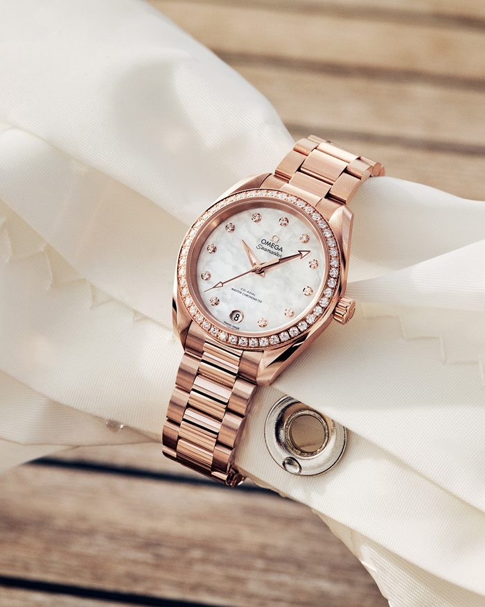 Omega Seamaster Aqua Terra 150M 34 mm, Sedna™-Gold mit Sedna™-Goldband 220.55.34.20.55.001 – Bild 2