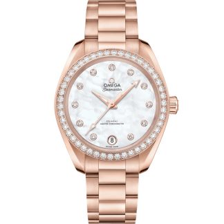 Omega Seamaster Aqua Terra 150M 34 mm, Sedna™-Gold mit Sedna™-Goldband 220.55.34.20.55.001