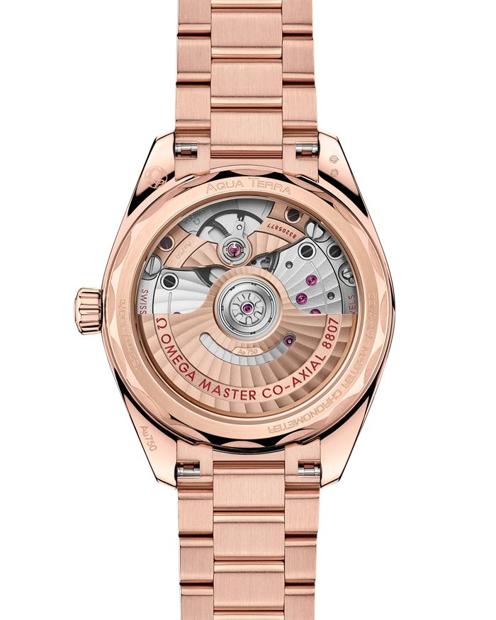 Omega Seamaster Aqua Terra 150M 34 mm, Sedna™-Gold mit Sedna™-Goldband 220.55.34.20.99.007 – Bild 2