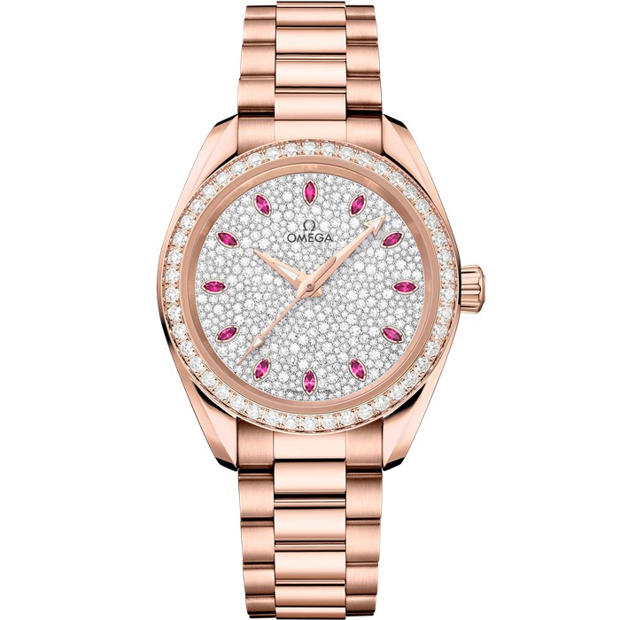Omega Seamaster Aqua Terra 150M 34 mm, Sedna™-Gold mit Sedna™-Goldband 220.55.34.20.99.007