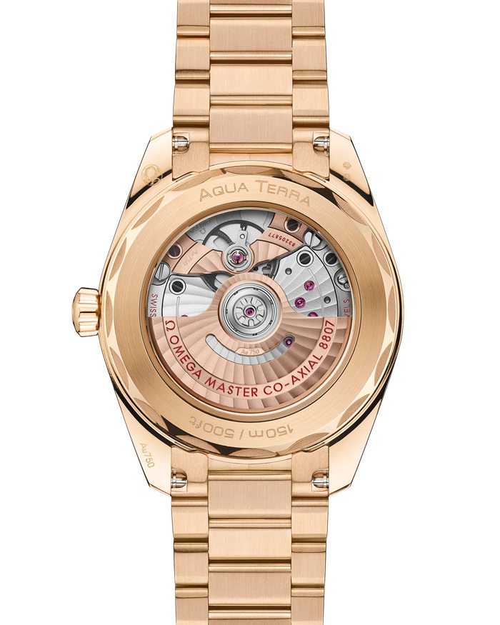 Omega Seamaster Aqua Terra 150M 38 mm, Moonshine™-Gold mit Moonshine™-Gold 220.55.38.20.99.002 – Bild 2
