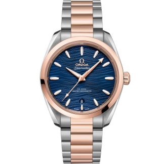 Omega Seamaster Aqua Terra 150M 38 mm, Stahl - Sedna™-Gold mit Stahl- und Sedna™-Goldband 220.20.38.20.03.001