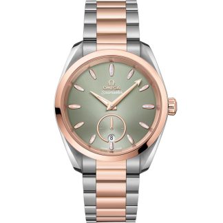 Omega Seamaster Aqua Terra 150M 38 mm, Stahl - Sedna™-Gold mit Stahl- und Sedna™-Goldband 220.20.38.20.10.001