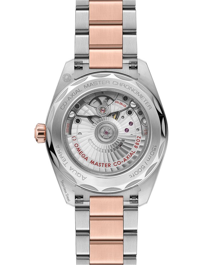 Omega Seamaster Aqua Terra 150M 38 mm, Stahl - Sedna™-Gold mit Stahl- und Sedna™-Goldband 220.20.38.20.55.002 – Bild 2