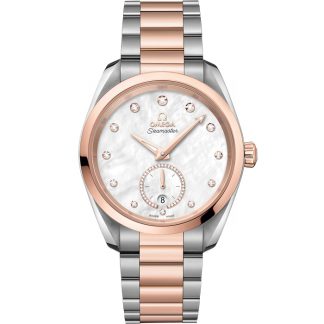 Omega Seamaster Aqua Terra 150M 38 mm, Stahl - Sedna™-Gold mit Stahl- und Sedna™-Goldband 220.20.38.20.55.002