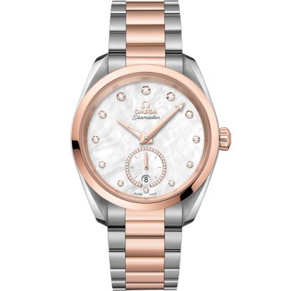 Omega Seamaster Aqua Terra 150M 38 mm, Stahl - Sedna™-Gold mit Stahl- und Sedna™-Goldband 220.20.38.20.55.002