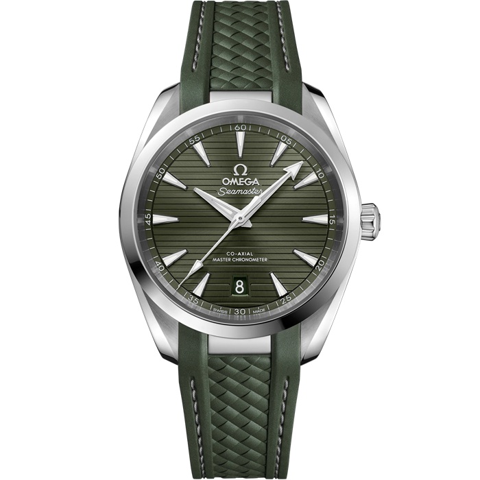Omega Seamaster Aqua Terra 150M 38 mm, Stahl mit Kautschukband 220.12.38.20.10.001