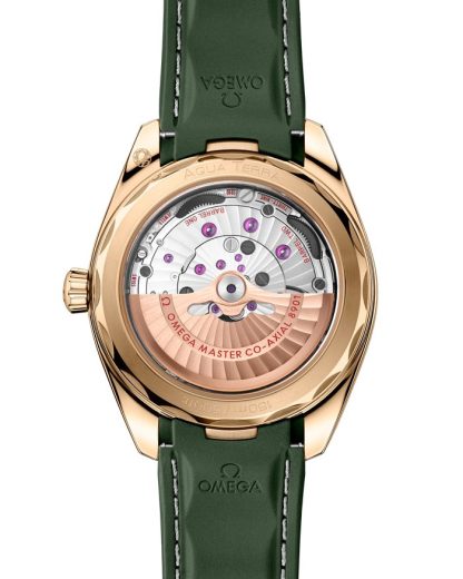 Omega Seamaster Aqua Terra 150M 41 mm, Moonshine™-Gold mit Kautschukband 220.52.41.21.10.001 – Bild 2