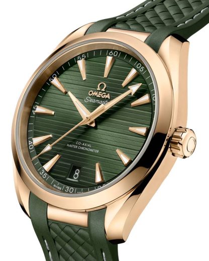 Omega Seamaster Aqua Terra 150M 41 mm, Moonshine™-Gold mit Kautschukband 220.52.41.21.10.001 – Bild 3