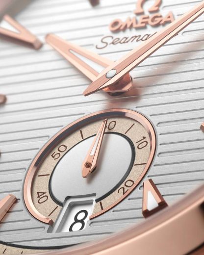 Omega Seamaster Aqua Terra 150M 41 mm, Sedna™-Gold mit Kautschukband 220.52.41.21.02.001 – Bild 3