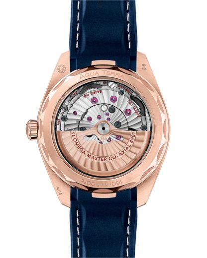 Omega Seamaster Aqua Terra 150M 41 mm, Sedna™-Gold mit Kautschukband 220.52.41.21.03.001 – Bild 2