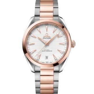 Omega Seamaster Aqua Terra 150M 41 mm, Stahl - Sedna™-Gold mit Stahl- und Sedna™-Goldband 220.20.41.21.02.001