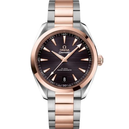 Omega Seamaster Aqua Terra 150M 41 mm, Stahl - Sedna™-Gold mit Stahl- und Sedna™-Goldband 220.20.41.21.06.001