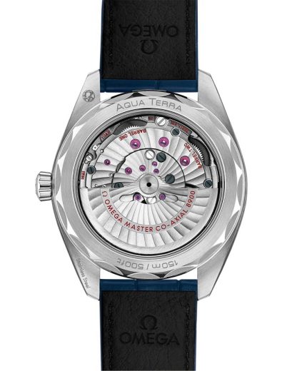 Omega Seamaster Aqua Terra 150M 41 mm, Stahl mit Lederarmband 220.13.41.21.03.003 – Bild 2
