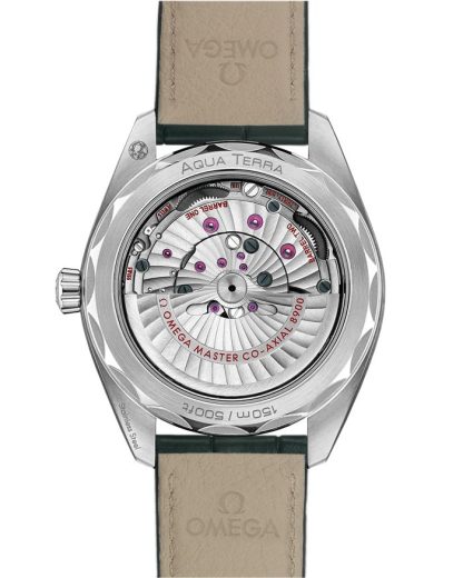 Omega Seamaster Aqua Terra 150M 41 mm, Stahl mit Lederarmband 220.13.41.21.10.001 – Bild 2