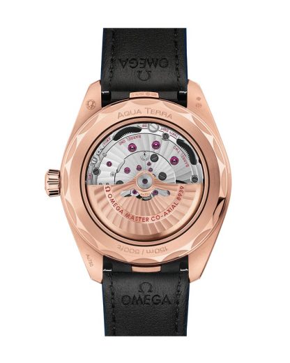 Omega Seamaster Aqua Terra 150M 43 mm, Sedna™-Gold mit Lederarmband 220.53.43.22.02.001 – Bild 2