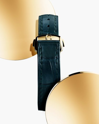 Omega Seamaster Aqua Terra Shades 34 mm, Moonshine™-Gold mit Lederarmband 220.53.34.20.10.001 – Bild 5