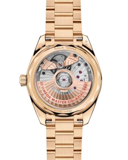 Omega Seamaster Aqua Terra Shades 34 mm, Moonshine™-Gold mit Moonshine™-Gold 220.50.34.20.02.001 – Bild 2