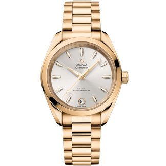 Omega Seamaster Aqua Terra Shades 34 mm, Moonshine™-Gold mit Moonshine™-Gold 220.50.34.20.02.001