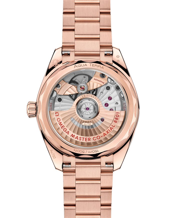 Omega Seamaster Aqua Terra Shades 34 mm, Sedna™-Gold mit Sedna™-Goldband 220.55.34.20.60.001 – Bild 2