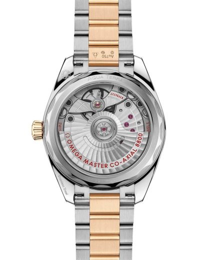 Omega Seamaster Aqua Terra Shades 34 mm, Stahl - Moonshine™-Gold mit Stahl - Moonshine™-Gold 220.20.34.20.10.002 – Bild 2
