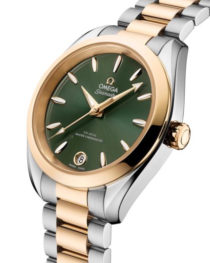 Omega Seamaster Aqua Terra Shades 34 mm, Stahl - Moonshine™-Gold mit Stahl - Moonshine™-Gold 220.20.34.20.10.002 – Bild 3