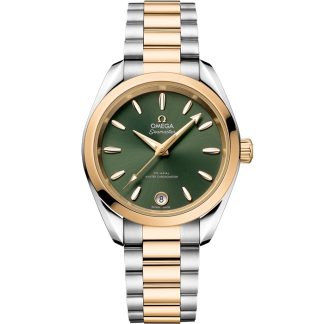 Omega Seamaster Aqua Terra Shades 34 mm, Stahl - Moonshine™-Gold mit Stahl - Moonshine™-Gold 220.20.34.20.10.002