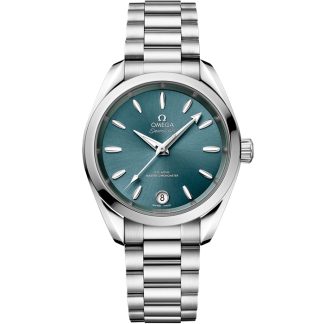 Omega Seamaster Aqua Terra Shades 34 mm, Stahl mit Stahlarmband 220.10.34.20.10.001