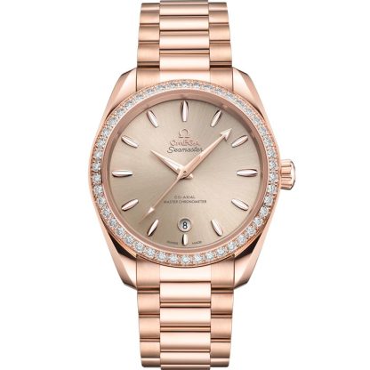 Omega Seamaster Aqua Terra Shades 38 mm, Sedna™-Gold mit Sedna™-Goldband 220.55.38.20.09.001