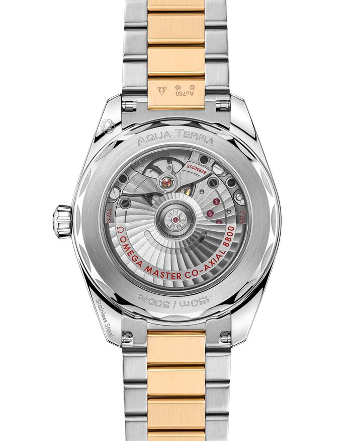 Omega Seamaster Aqua Terra Shades 38 mm, Stahl - Moonshine™-Gold mit Stahl - Moonshine™-Gold 220.20.38.20.02.002 – Bild 2
