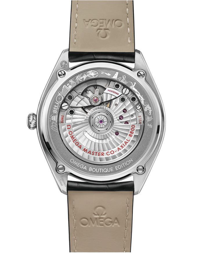 Omega Seamaster Boutique Editions 39,5 mm, Stahl mit Lederarmband 511.13.40.20.11.002 – Bild 2