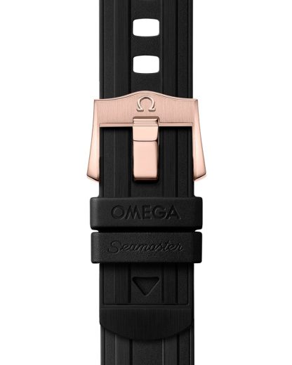 Omega Seamaster Diver 300M 42 mm, Sedna™-Gold mit Kautschukband 210.62.42.20.01.002 – Bild 5