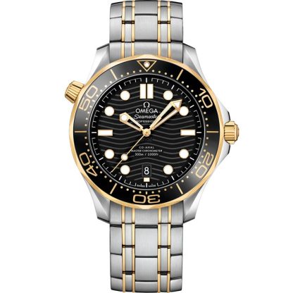Omega Seamaster Diver 300M 42 mm, Stahl - Gelbgold mit Stahl- und Gelbgoldband 210.20.42.20.01.002