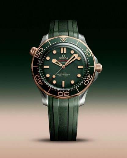 Omega Seamaster Diver 300M 42 mm, Titan - Bronze-Gold mit Kautschukband 210.92.42.20.10.001 – Bild 3